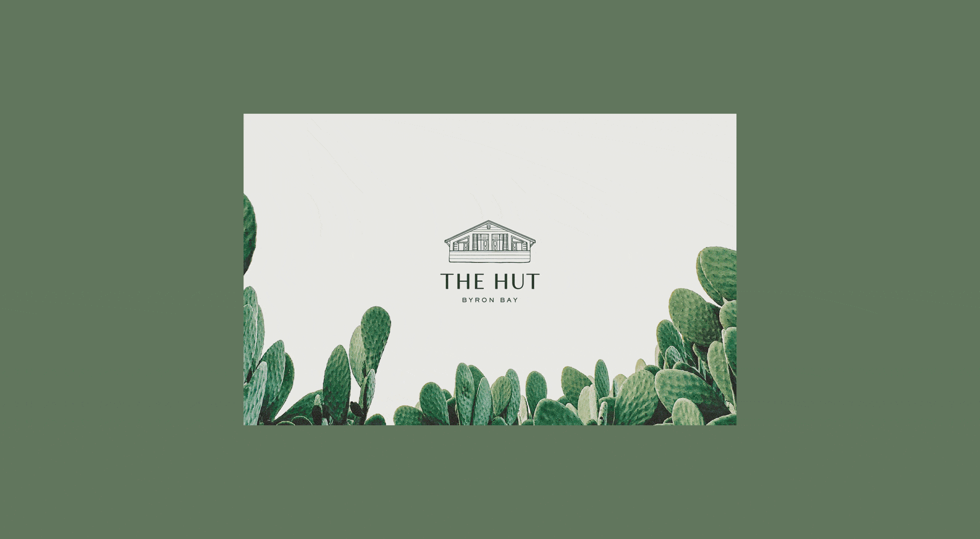 The Hut Byron Bay Branding